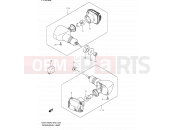 SUZUKI GSX1400 K3 (2003) 32 - TURNSIGNAL LAMP (E02,E19)