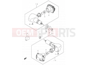 SUZUKI GSX1400 K3 (2003) 33A - TURNSIGNAL LAMP (E24,F.NO.100197~)