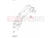SUZUKI GSX1400 K3 (2003) 45 - REAR FENDER