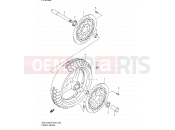 SUZUKI GSX1400 K3 (2003) 52 - FRONT WHEEL