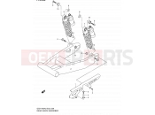 SUZUKI GSX1400 K3 (2003) 58 - REAR SHOCK ABSORBER (MODEL K2/K3)