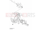 SUZUKI GSX1400 K3 (2003) 59 - REAR WHEEL