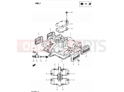 SUZUKI GSX250 / GSX250E / GSX250S / GSX250ES Z (1982) 1 - CYLINDER HEAD COVER (MODEL Z)