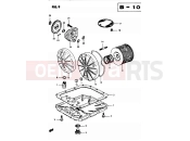 SUZUKI GSX250 / GSX250E / GSX250S / GSX250ES Z (1982) 9 - OIL FILTER - OIL PUMP