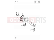 SUZUKI GSX250 / GSX250E / GSX250S / GSX250ES Z (1982) 11 - CRANKSHAFT BALANCER