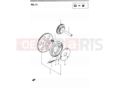 SUZUKI GSX250 / GSX250E / GSX250S / GSX250ES Z (1982) 12 - STARTER CLUTCH