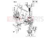 SUZUKI GSX250 / GSX250E / GSX250S / GSX250ES Z (1982) 16 - CARBURETOR (MODEL Z)