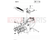 SUZUKI GSX250 / GSX250E / GSX250S / GSX250ES Z (1982) 18 - AIR CLEANER