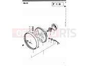 SUZUKI GSX250 / GSX250E / GSX250S / GSX250ES Z (1982) 32 - HEADLAMP (E02)