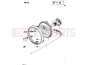 SUZUKI GSX250 / GSX250E / GSX250S / GSX250ES Z (1982) 33 - HEADLAMP (E04)