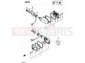 SUZUKI GSX250 / GSX250E / GSX250S / GSX250ES Z (1982) 38 - TURN SIGNAL LAMP (E21)
