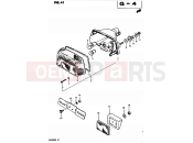 SUZUKI GSX250 / GSX250E / GSX250S / GSX250ES Z (1982) 41 - REAR COMBINATION LAMP (E17)