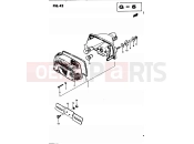 SUZUKI GSX250 / GSX250E / GSX250S / GSX250ES Z (1982) 42 - REAR COMBINATION LAMP (E18)