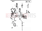 SUZUKI GSX250 / GSX250E / GSX250S / GSX250ES Z (1982) 45 - WIRING HARNESS