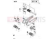 SUZUKI GSX250 / GSX250E / GSX250S / GSX250ES Z (1982) 49 - FOOTREST