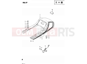 SUZUKI GSX250 / GSX250E / GSX250S / GSX250ES Z (1982) 57 - SEAT TAIL COVER (GSX250ESD E02, E04, E06, E18, E24, E34)