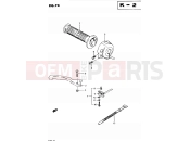 SUZUKI GSX250 / GSX250E / GSX250S / GSX250ES Z (1982) 74 - RIGHT HANDLE SWITCH (MODEL Z)