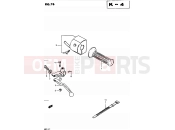 SUZUKI GSX250 / GSX250E / GSX250S / GSX250ES Z (1982) 76 - LEFT HANDLE SWITCH (MODEL Z)