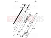 SUZUKI GSX250 / GSX250E / GSX250S / GSX250ES Z (1982) 66 - FRONT FORK (MODEL Z/D E24, GSX250SZ E24)