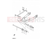 SUZUKI GSX400F X (1999) 71 - REAR SWINGING ARM