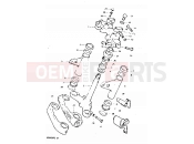SUZUKI GSX400F X (1999) 54 - STEERING STEM (MODEL X)