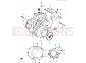 SUZUKI GSX400F D (1983) 5 - CRANKCASE COVER