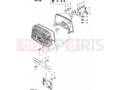 SUZUKI GSX400F D (1983) 36 - REAR COMBINATION LAMP (E25)
