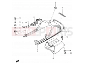 SUZUKI GSX400F D (1983) 46 - SEAT TAIL COVER