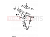 SUZUKI GSX400FE X (1999) 9 - CAM SHAFT - VALVE