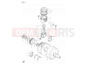 SUZUKI GSX400S E (1984) 7 - CRANKSHAFT