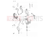 SUZUKI GSX400S E (1984) 28 - WIRING HARNESS