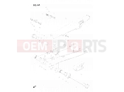 SUZUKI GSX500E E (1984) 65 - REAR SWINGING ARM