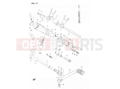 SUZUKI GSX500ES E (1984) 17 - GEAR SHIFTING