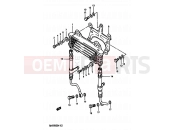 SUZUKI GSX550E / GSX550ES / GSX550EF / GSX550EU G (1986) 14 - OIL COOLER
