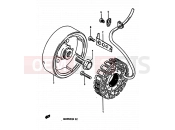SUZUKI GSX550E / GSX550ES / GSX550EF / GSX550EU G (1986) 19 - GENERATOR
