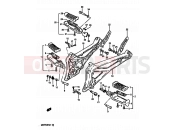 SUZUKI GSX550E / GSX550ES / GSX550EF / GSX550EU G (1986) 34 - FOOTREST