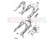 SUZUKI GSX550E / GSX550ES / GSX550EF / GSX550EU G (1986) 41 - SEAT TAIL COVER (GSX550EF/EUF/EG/EUG)
