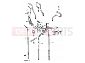 SUZUKI GSX550E / GSX550ES / GSX550EF / GSX550EU G (1986) 56 - HANDLEBAR (GSX550ESF/EFF/ESG/EFG/ESH/EFH)