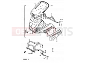 SUZUKI GSX550E / GSX550ES / GSX550EF / GSX550EU G (1986) 71 - COWLING (GSX550ESF)