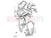 SUZUKI GSX550E / GSX550ES / GSX550EF / GSX550EU G (1986) 75 - COWLING (GSX550EFG)