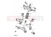 SUZUKI GSX550E / GSX550ES / GSX550EF / GSX550EU G (1986) 50 - STEERING STEM (GSX550EF/EUF/EG/EUG/EUH)