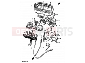 SUZUKI GSX550ES / GSX550EF / GSX550EU H (1987) 23 - SPEEDOMETER-TACHOMETER (GSX550EF/EUF/EG/EUG/EUH)