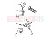 SUZUKI GSX550ES / GSX550EF / GSX550EU H (1987) 60 - LEFT HANDLE SWITCH