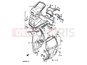 SUZUKI GSX550ES / GSX550EF / GSX550EU H (1987) 76 - COWLING (GSX550EFH)