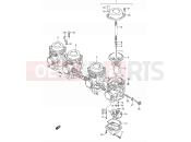 SUZUKI GSX600F / GSX600FU / GSX600FU2 K (1989) 12C - CARBURETOR (GSX600FU2R/FU2S E22)
