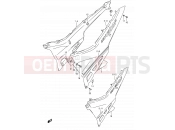 SUZUKI GSX600F / GSX600FU / GSX600FU2 K (1989) 35A - FRAME COVER (MODEL K)