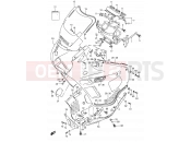SUZUKI GSX600F / GSX600FU / GSX600FU2 K (1989) 40A - COWLING (MODEL K 24V,28V)