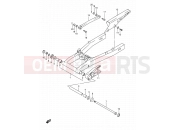 SUZUKI GSX600F / GSX600FU / GSX600FU2 K (1989) 50 - REAR SWINGING ARM