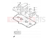 SUZUKI GSX600F / GSX600FU / GSX600FU2 M (1991) 1 - CYLINDER HEAD COVER