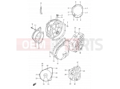 SUZUKI GSX600F / GSX600FU / GSX600FU2 M (1991) 5 - CRANKCASE COVER